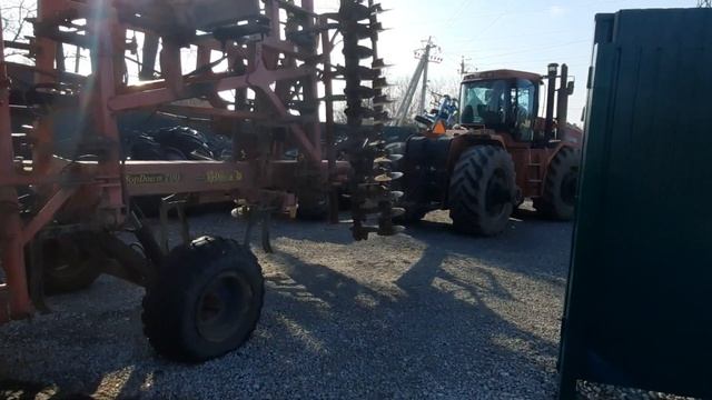 Продам дисколаповый культиватор.Вандерштат.Агригатируеться тракторм от 400л.с.0978360878 смотреть онлайн