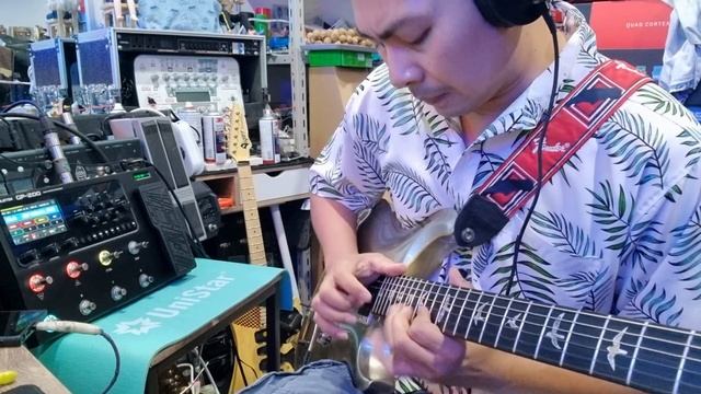 VALETON GP-200 & PRS CUSTOM CU24 บรรเลงเพลง 6 BY JUMBOH GUITAR FIRE #valetongp200 смотреть онлайн