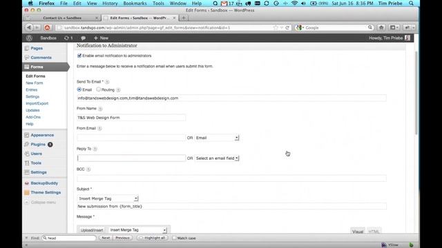 Forms in WordPress with Gravity Forms смотреть онлайн