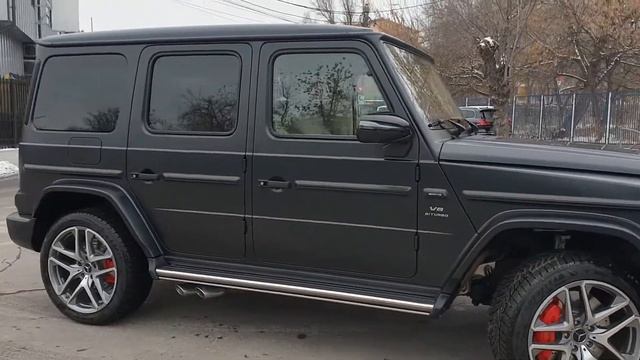 Colantare #Mercedes G 63 AMG Negru Matt #Oracal 970 смотреть онлайн