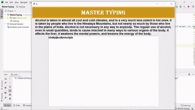 Master Typing Using Python Part 1 | Python Project For Absolute Beginners смотреть онлайн
