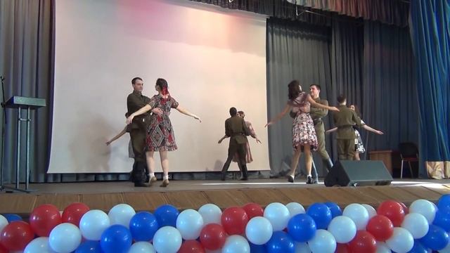 Весна 45 Случайный вальс Студия танцев РПУ хореограф-постановщик Елена Захарченко смотреть онлайн