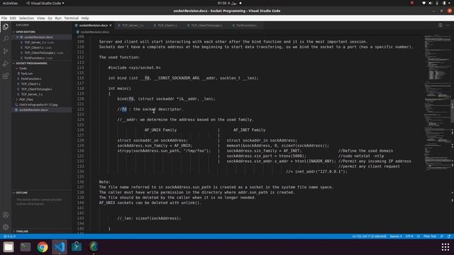 4. Server Socket binding using bind() function смотреть онлайн