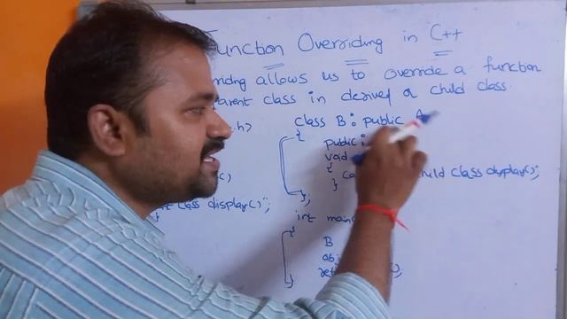 Function Overriding in C++ || Method Overriding in C++ || RUN TIME POLYMORPHISM || CPP programming смотреть онлайн