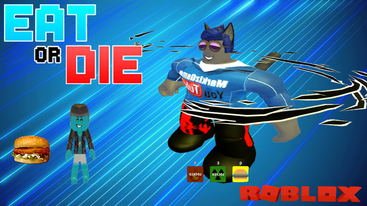Ешь или умри роблокс / EAT or DIE roblox / Толстенький кот Маркиз очень быстро бегает. смотреть онлайн