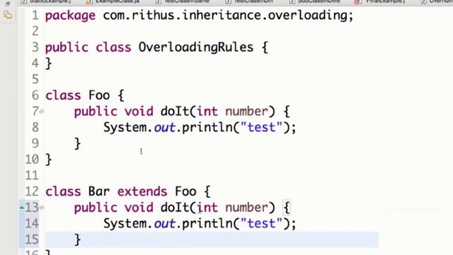 Differences between Method Overloading and Method Overriding смотреть онлайн