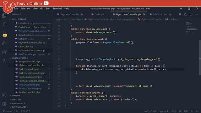 #48 Curso de Laravel | Tienda en línea | Corrigiendo algunos errores sobre los pedidos смотреть онлайн