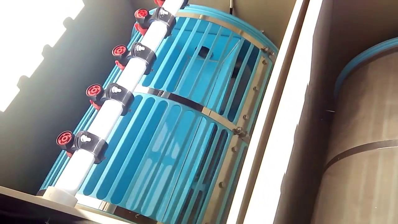 Барабанные фильтры для разведение рыбы.