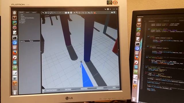 Тестовый запуск алгоритма пилотирования квадрокоптером - блог команды AndroTech смотреть онлайн