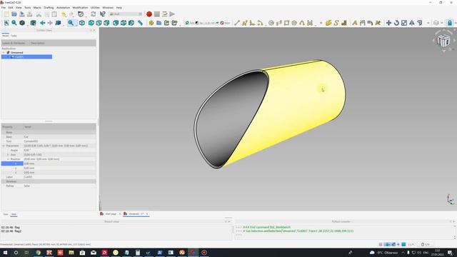 FreeCAD Tutorial | How To Make Unfold Pipe Model