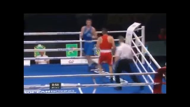 Чемпионат Европы по боксу Харьков 2017 - нарезка боев Влада Смягликова смотреть онлайн
