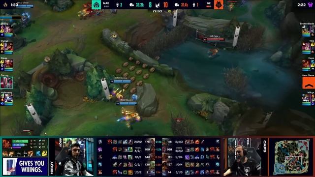 G2 vs. MAD - Final | LEC Winter Split | G2 Esports vs. MAD Lions | Game 3 (2023) смотреть онлайн