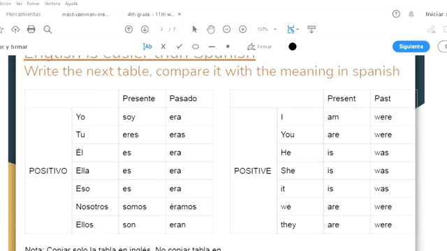 4th grade - Irregular verbs (past tense) смотреть онлайн