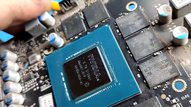 Обслуживание Видеокарты Galax rtx 3070 non lhr Samsung смотреть онлайн