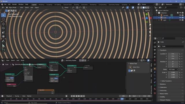 Another Fun 'Image from Circles' Effect using Simulation Nodes - Blender Tutorial смотреть онлайн