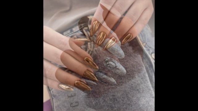 красивый и стильный маникюр с втиркой смотреть онлайн