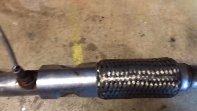 Vauxhall Opel Zafira b front exhaust flexi pipe replacement part #1 смотреть онлайн