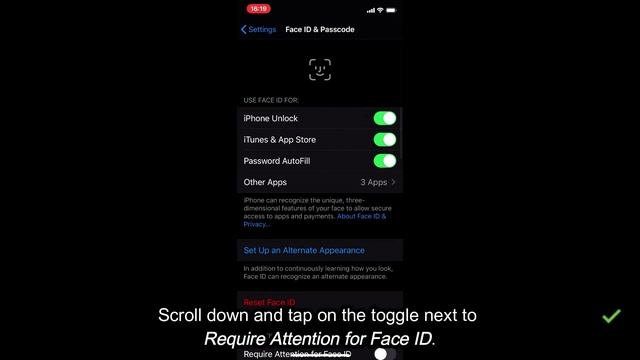 Make Face ID even more secure - Unlock your iPhone or iPad Pro only when looking at it directly смотреть онлайн