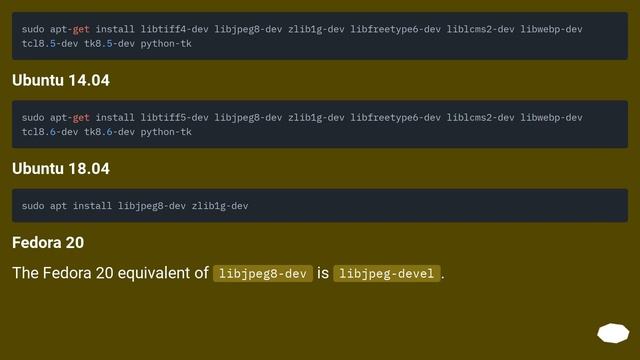 Fail during installation of Pillow (Python module) in Linux смотреть онлайн