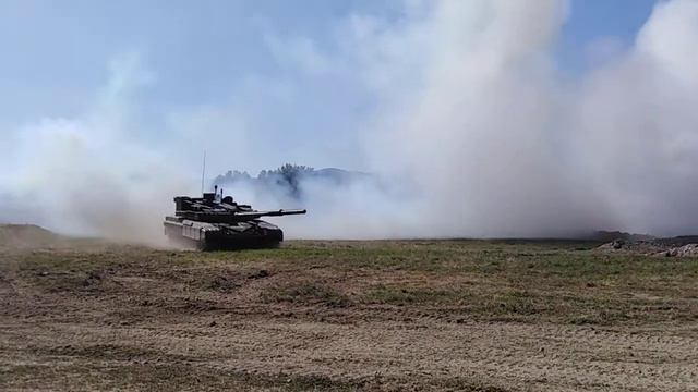 T-72 Moderna Laugaricio tank days (2019) I T-72 firing смотреть онлайн