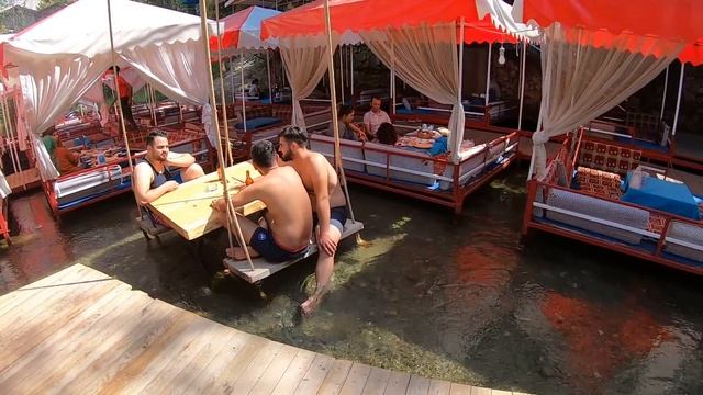 Турция, Аланья. Где отдохнуть в Аланье. Пикник на природе. Река Дим Чай в Аланье. смотреть онлайн