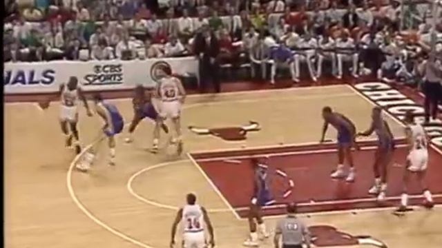 MICHAEL JORDAN: 32 pts vs Detroit Pistons (1989 Playoffs-Game 6) смотреть онлайн