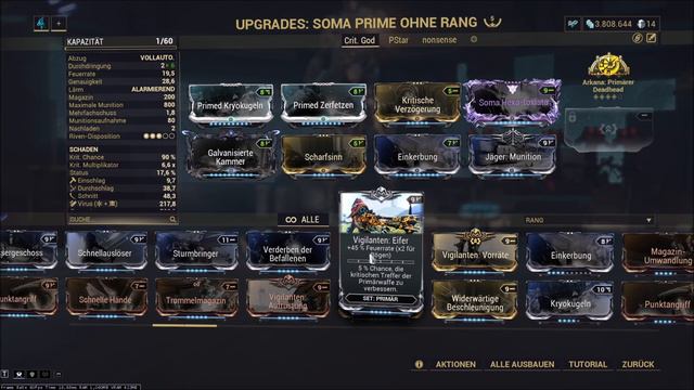 Soma Prime [Incarnon] Build 2024 | Warframe Builds | #Warframe смотреть онлайн
