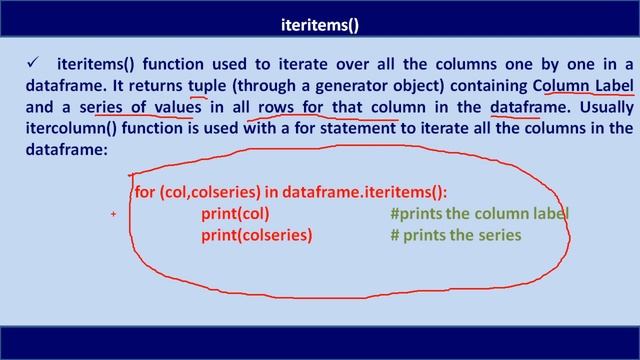 Python Pandas : Dataframes смотреть онлайн