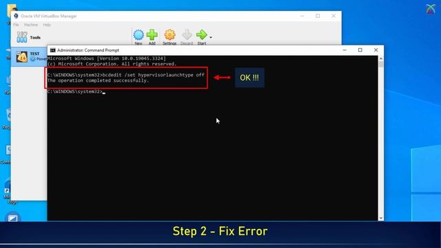 How to FIX ERROR: Result Code E_FAIL 0x80004005 in Virtualbox смотреть онлайн