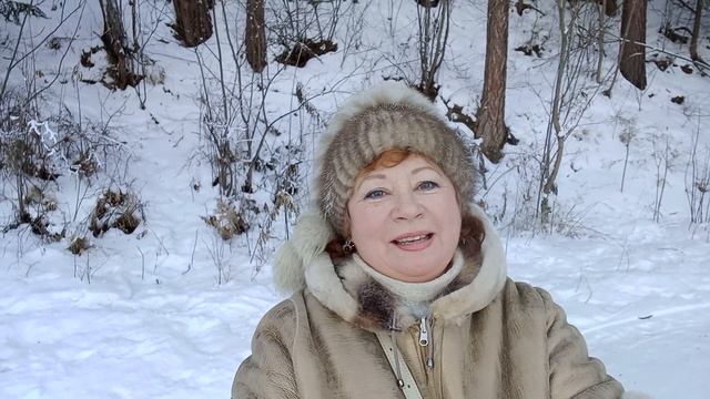 Стихотворение "Зимняя колыбельная" - читает автор Марина Панфилова смотреть онлайн