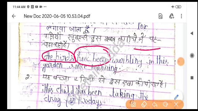 Present Perfect Continuous Tense in very simple language with full examples with हिन्दी.. смотреть онлайн