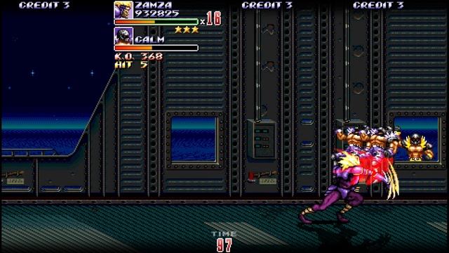 Streets of Rage 2X 1.8 (OpenBoR) - Zamza Playthrough [Hard] смотреть онлайн