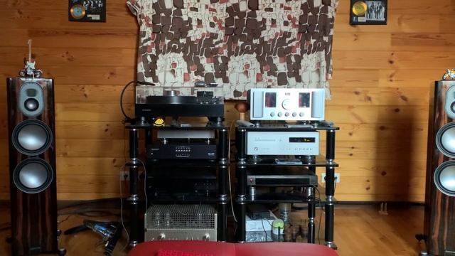 Test Monitor Audio Gold 300 & Luxman D-08 смотреть онлайн