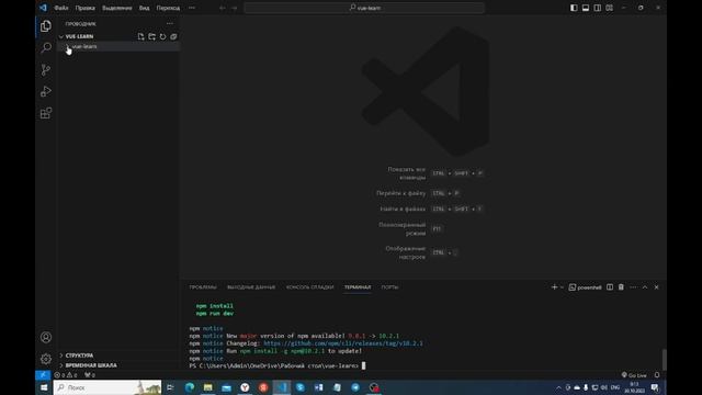 Курс по Vue.js 3. Урок 1. Введение и установка фреймворка Vue 3 смотреть онлайн