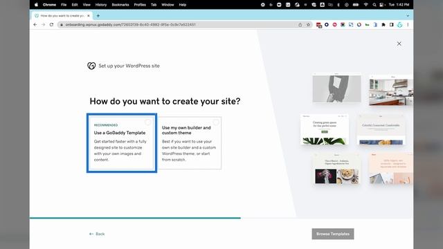 Installing WordPress with the GoDaddy Wizard смотреть онлайн