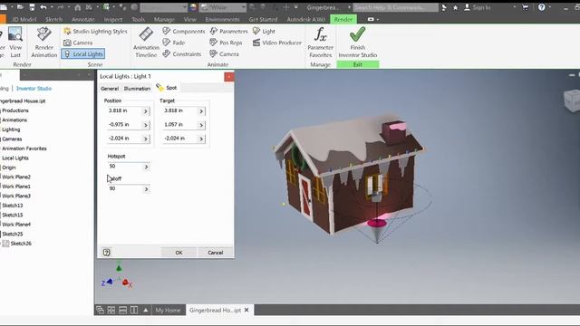 Autodesk Inventor Lighting
