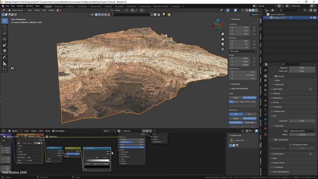 Blender 4. 0- Environments Crash Course for Beginners - Alaa Eddine ZAIR_5 (video-converter.com) смотреть онлайн