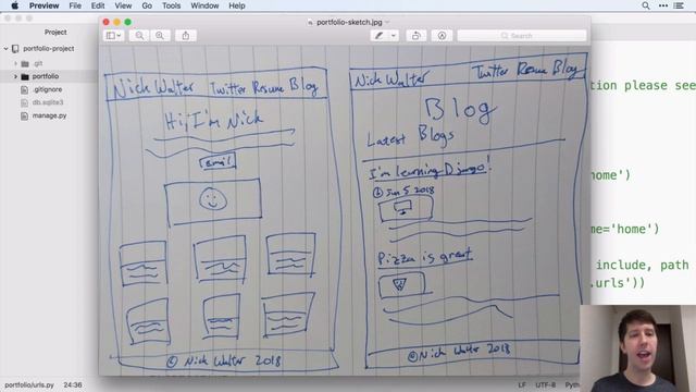 Django 2.2 & Python | Site 2 | Personal Portfolio | 5 Apps смотреть онлайн