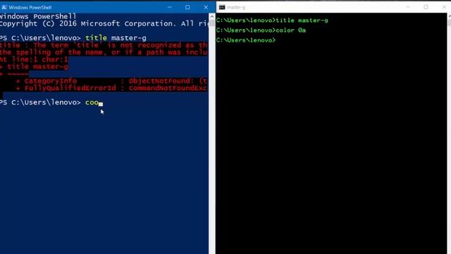 POWERSHELL IN HINDI(Corrected audio) TUTORIAL 2: POWERSHELL AND CMD смотреть онлайн