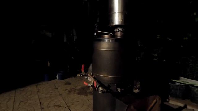 Обжиг Скоропарки 2014 после подкраски (идет пар) смотреть онлайн