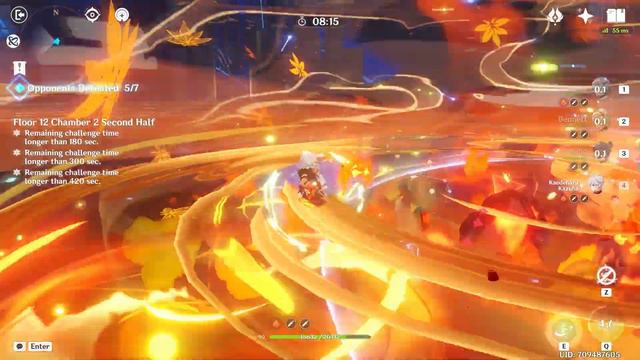 C1 Heizou Taser - C6 Chongyun Reverse Melt | Spiral Abyss 3.6 | Genshin Impact смотреть онлайн