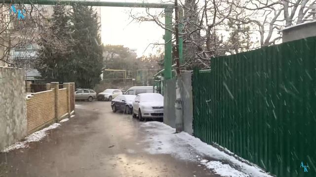 Немного зимы. Гаспра. 24.12.2023г. Крым. ЮБК. смотреть онлайн