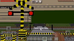 жд переезд в России (проехал редкий поезд)