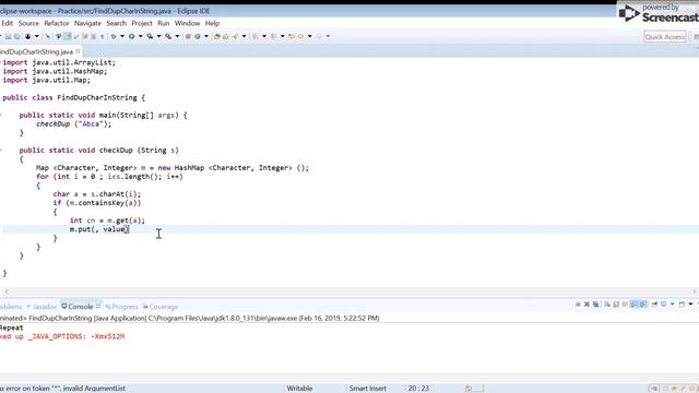 Play with String Java смотреть онлайн