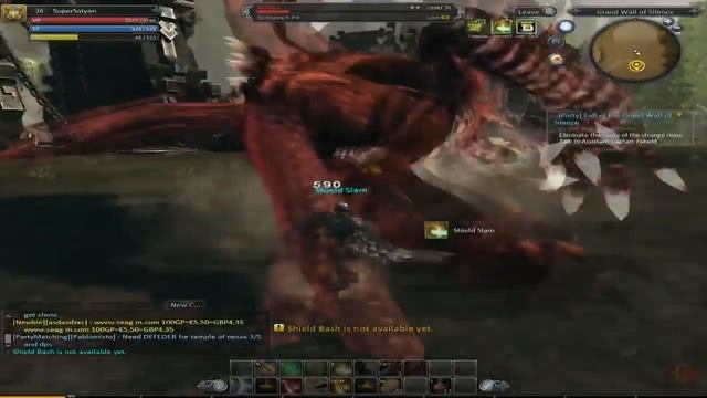 Free MMOrpg Games: Raiderz Level 40 Content: Chimera Revenge Broken Silence Sneak Peak【HD】 смотреть онлайн