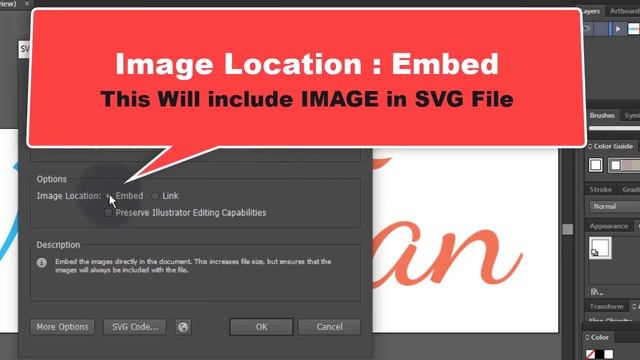 [ Export SVG ] How To Export Logo Image As Web SVG File On Adobe Illustrator