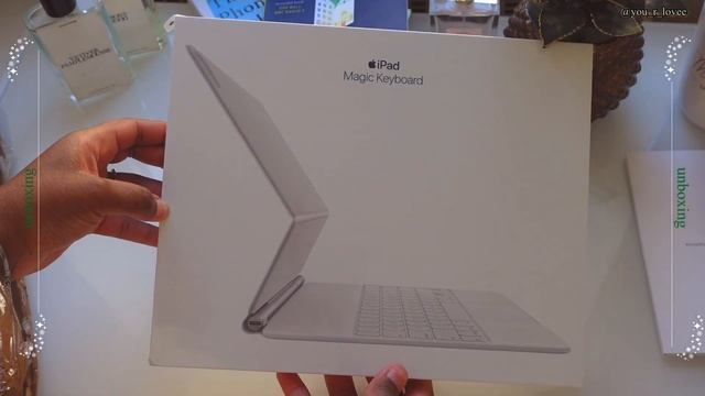 iPad Pro 12,9” aesthetic unboxing ⚜️ and accessories смотреть онлайн