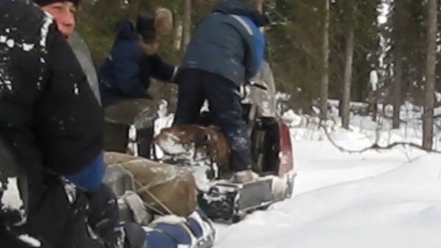 Снегоход Буран, он и в Африке Буран