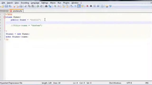 Object Properties part 2php tutorial in bangla смотреть онлайн
