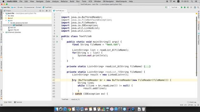 Выпуск 3. Текстовый файл в Java 7 смотреть онлайн